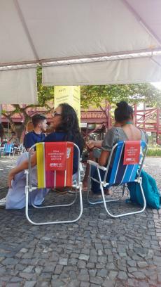 APUBH faz doao  PRAE para a Tenda Viver a UFMG